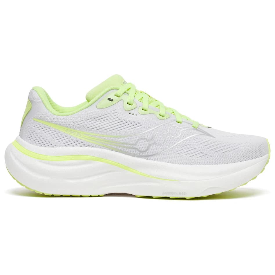 Дамски маратонки Saucony Women's Ride 19 Running shoes - White / Tart