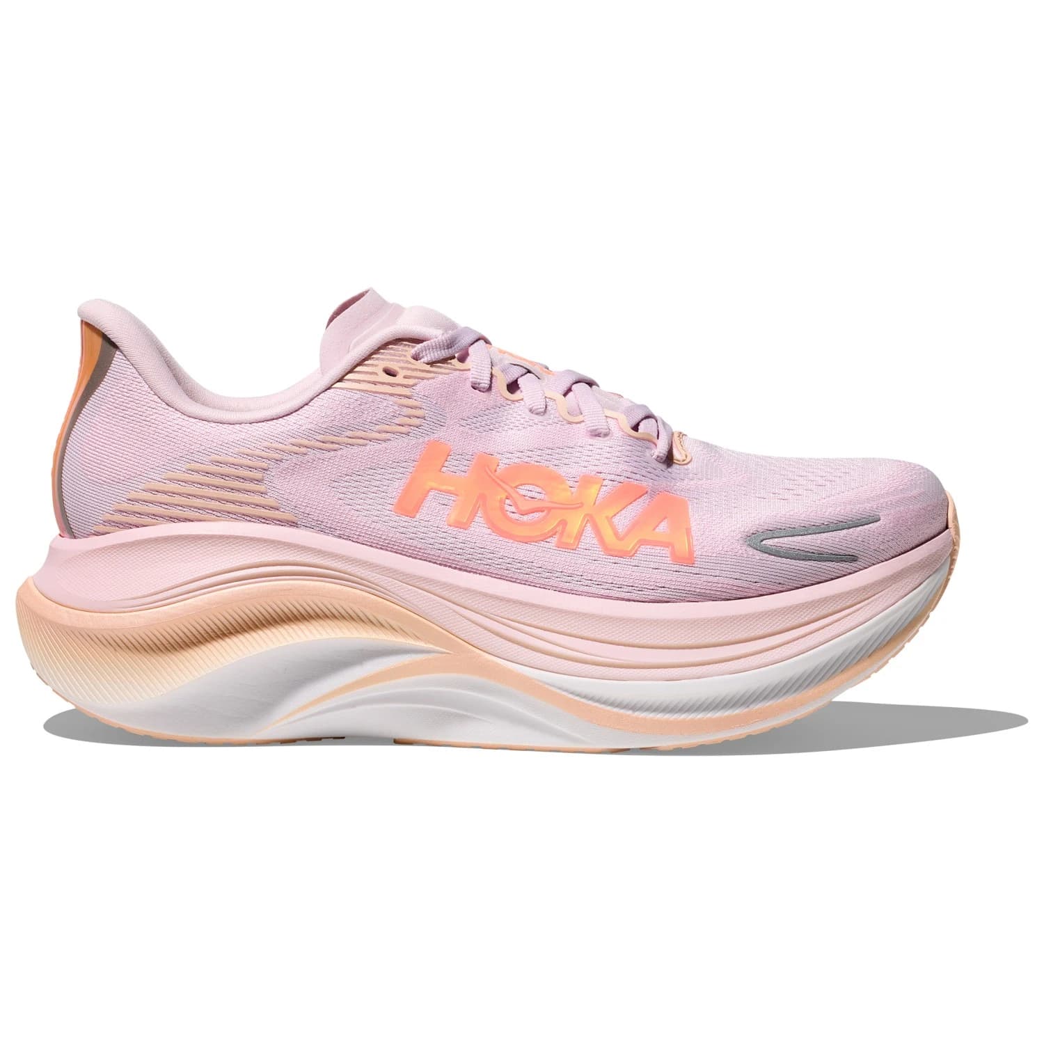 Дамски маратонки HOKA Women's Skyward X 2 Running shoes - Lilac Cream / Tangerine Glow