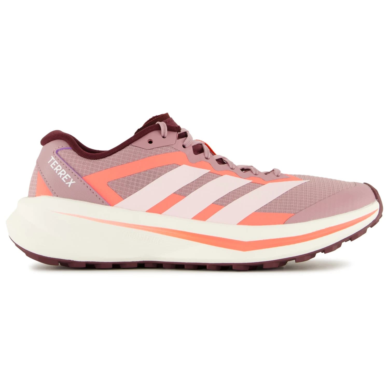 Дамски маратонки adidas Terrex Women's Agravic LT Trail running shoes - Magic Mauve / Distilled Pink / Solar Turbo