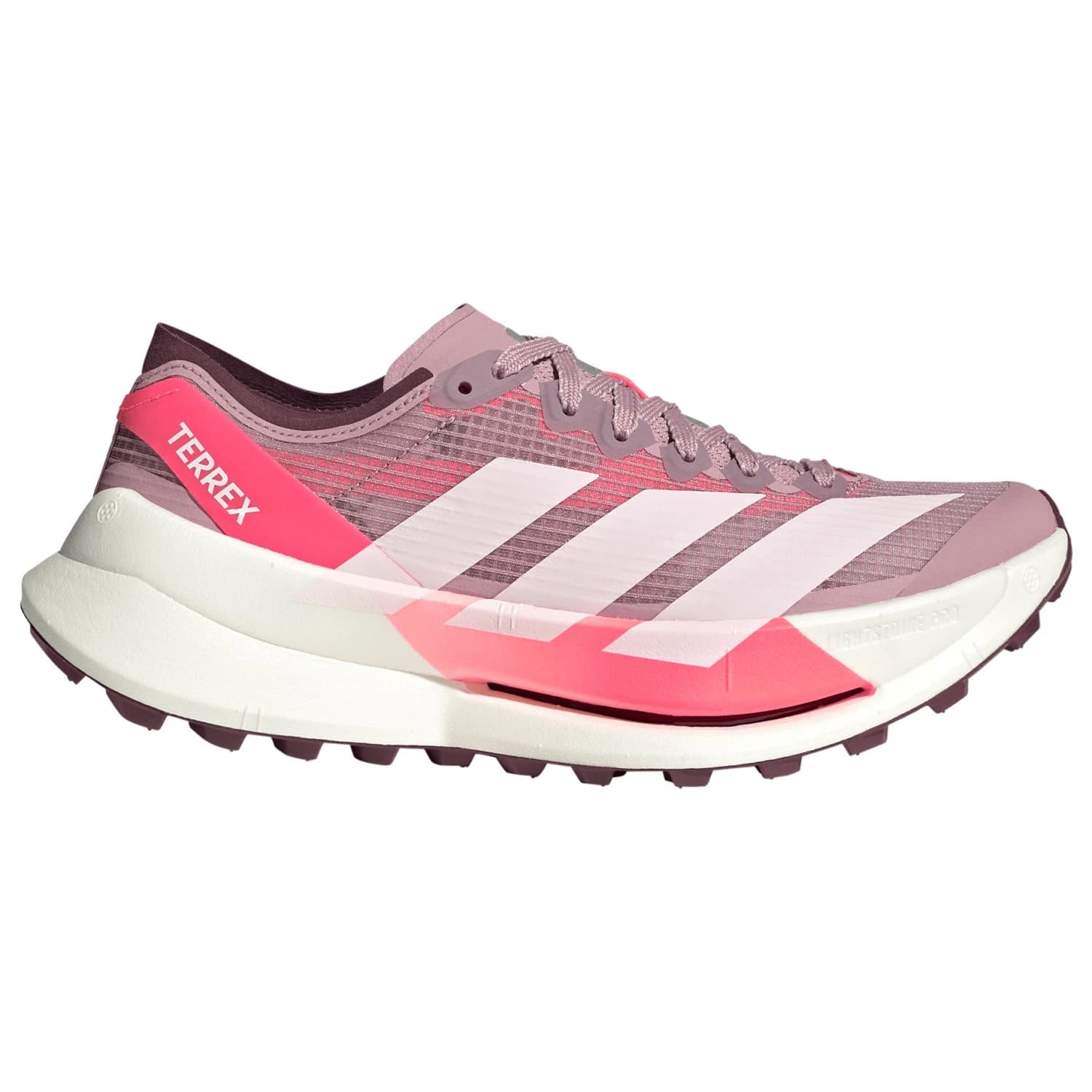 Дамски маратонки adidas Terrex Women's Agravic Speed Ultra 2 Trail running shoes - Magic Mauve / Distilled Pink / Solar Turbo