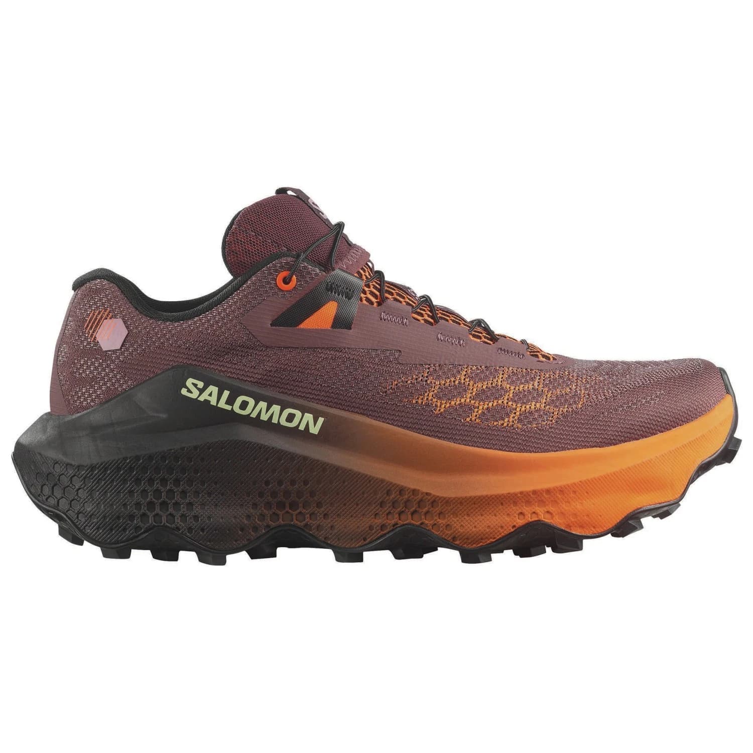 Дамски маратонки Salomon Women's Ultra Glide 4 Trail running shoes - Huckleberry / Black / Red Orange