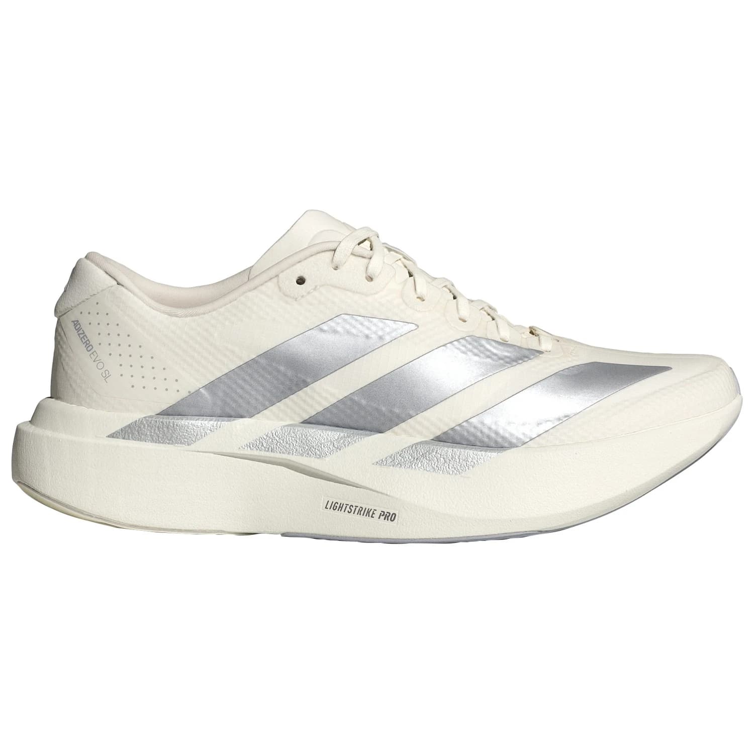 Дамски маратонки Adidas Women's Adizero Evo SL Woven Running shoes - Core White / Core White / Halo Silver
