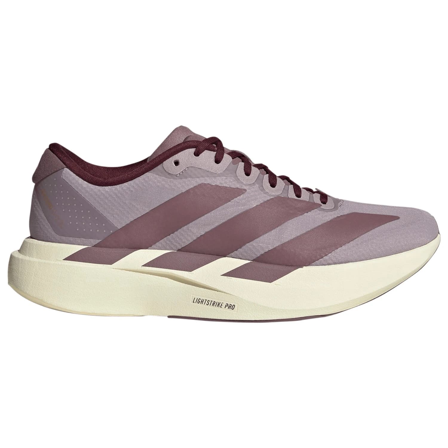 Дамски маратонки adidas Women's Adizero Evo SL Woven Running shoes - Preloved Fig / Shadow Fig / Maroon
