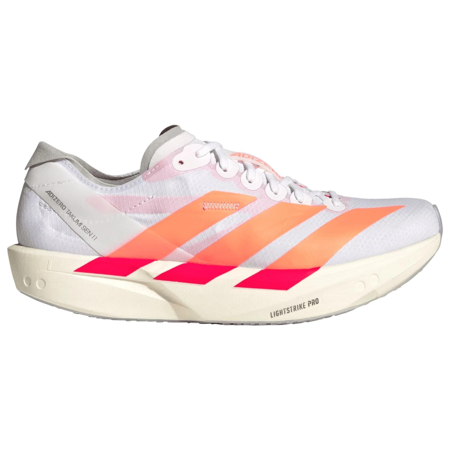 Дамски маратонки adidas Women's Adizero Takumi Sen 11 Running shoes - FTWR White / Beam Orange / Lucid Red