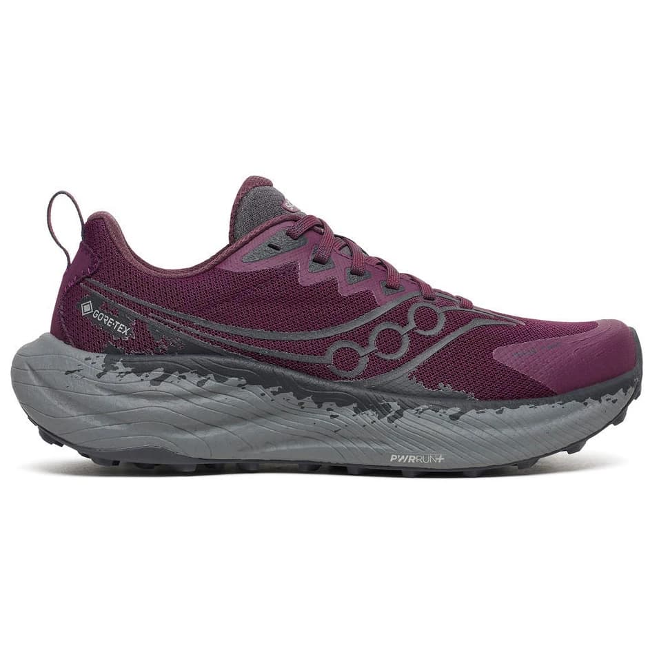 Дамски маратонки Saucony Women's Ride TR3 GTX Trail running shoes - Eggplant / Ebony