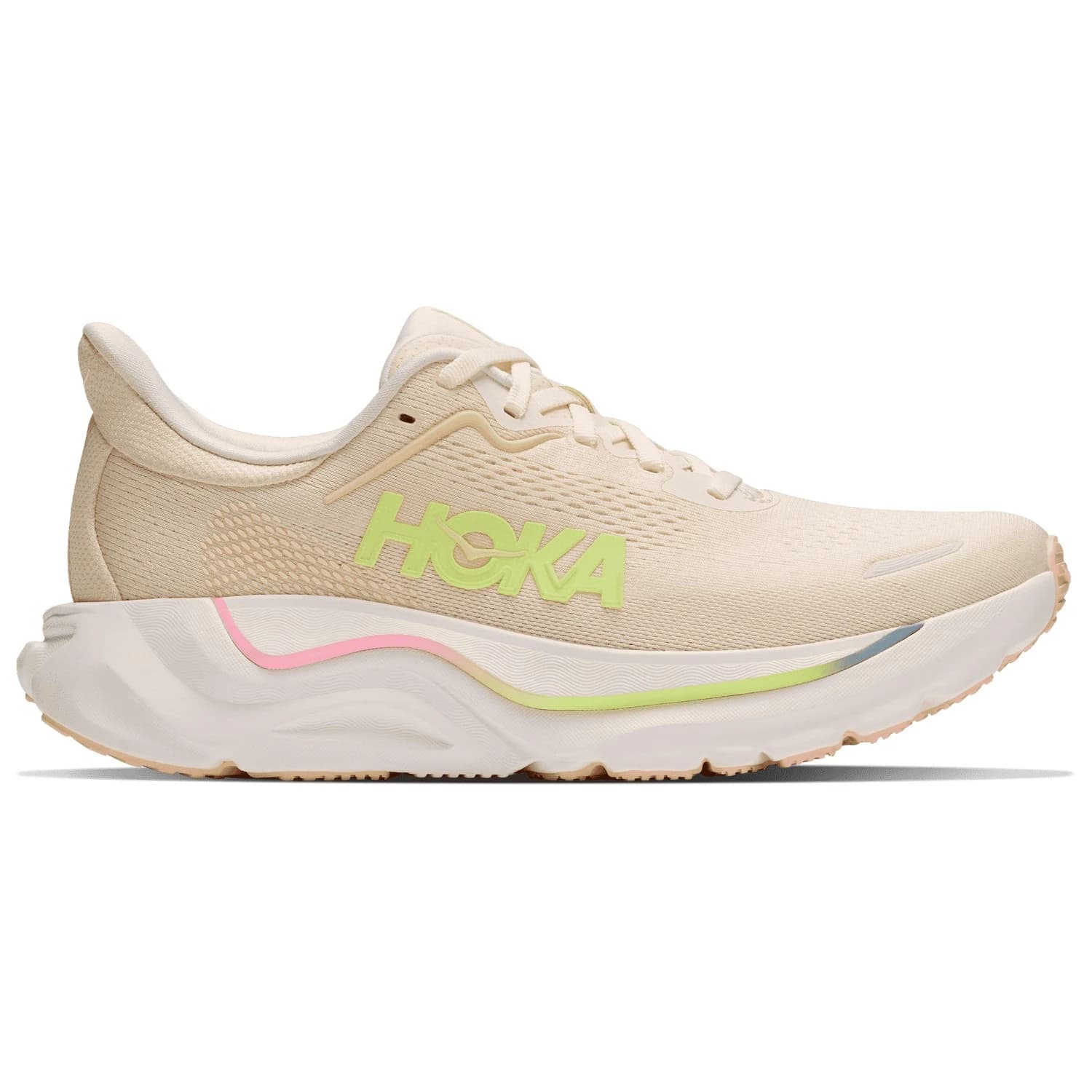Дамски маратонки HOKA Women's Arahi 9 Running shoes - Vintage Yellow / Alabaster
