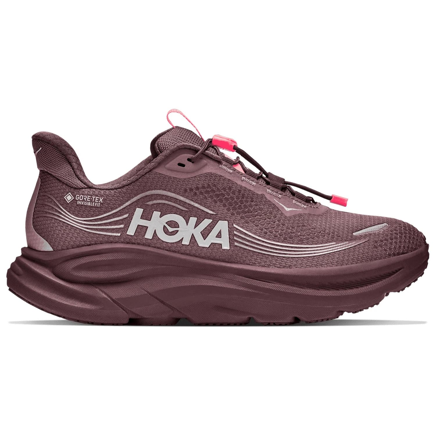 Дамски маратонки HOKA Women's Clifton 11 GTX Running shoes - Smoky Quartz / Deep Mauve