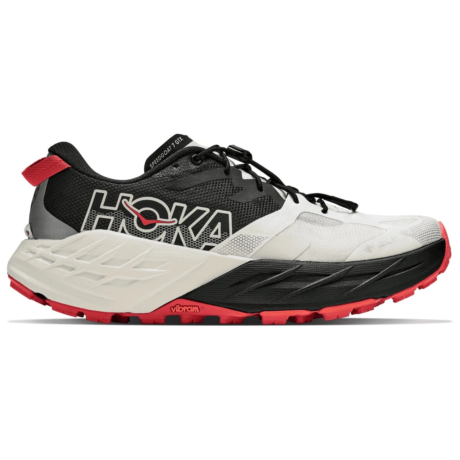 Маратонки HOKA Women's Speedgoat 7 GTX Trail running shoes - Alabaster / Black