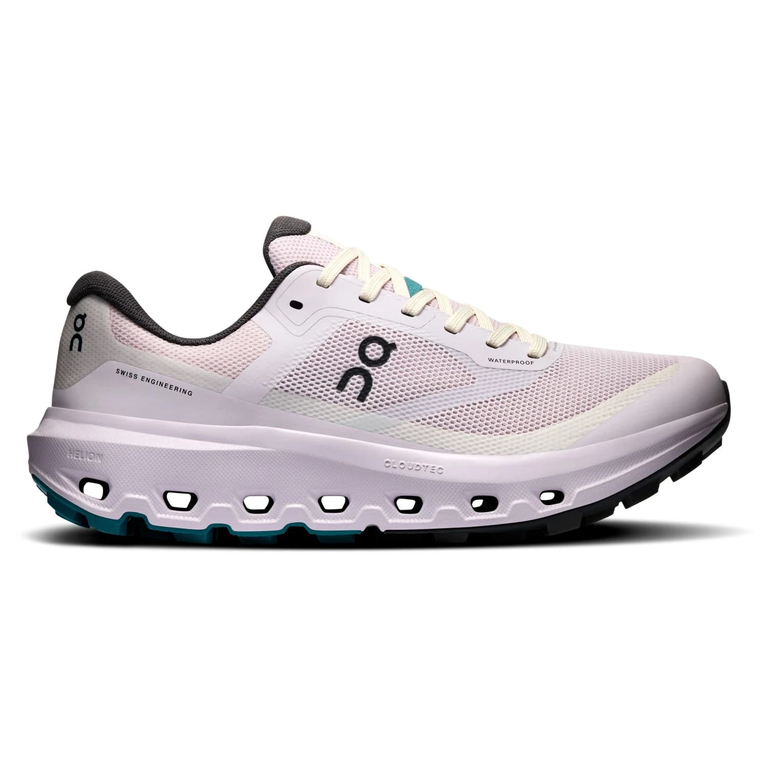 Дамски маратонки On Women's Cloudvista 3 Waterproof Trail running shoes - Ether / Grain