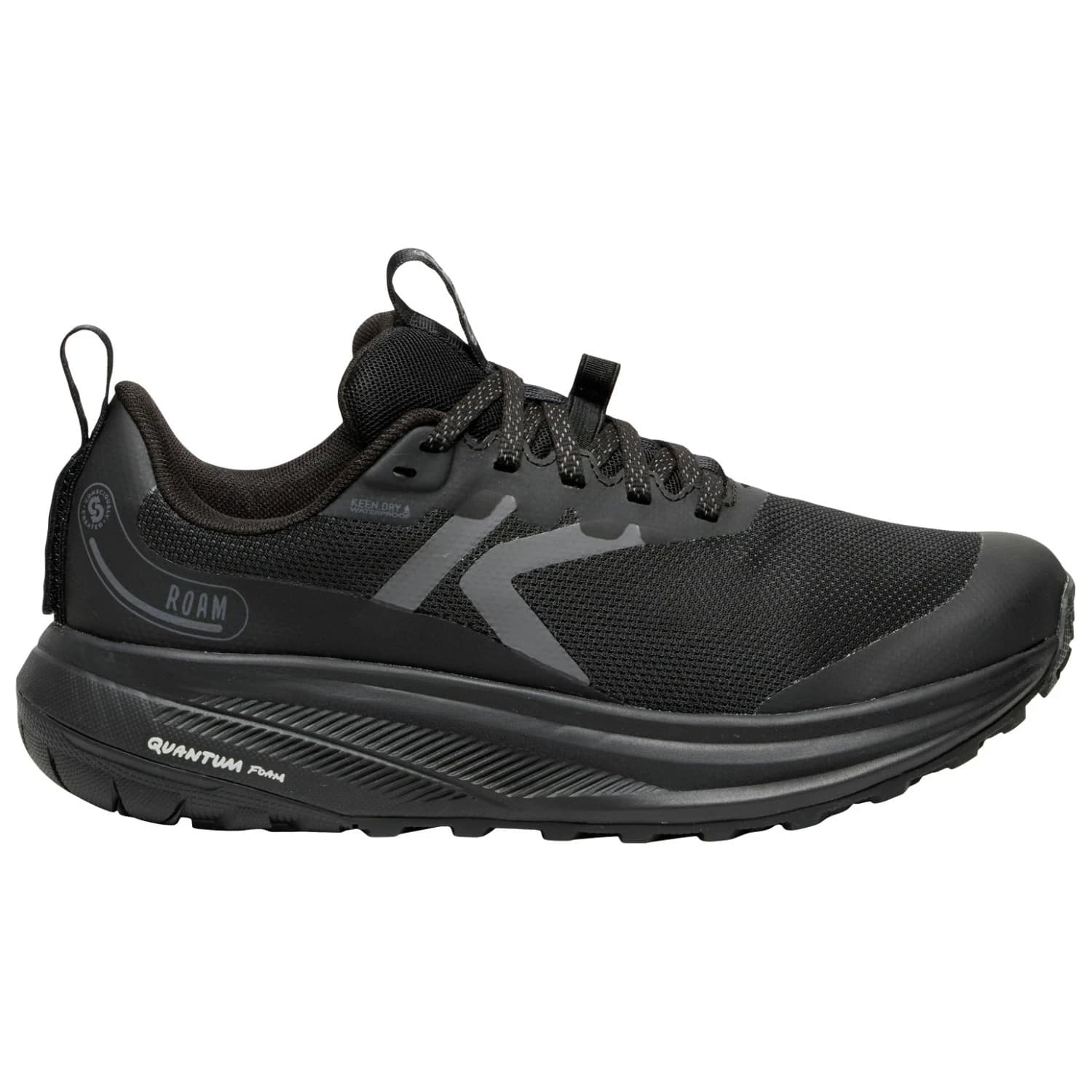 Дамски маратонки Keen Women's Roam WP Trail running shoes - Black / Black