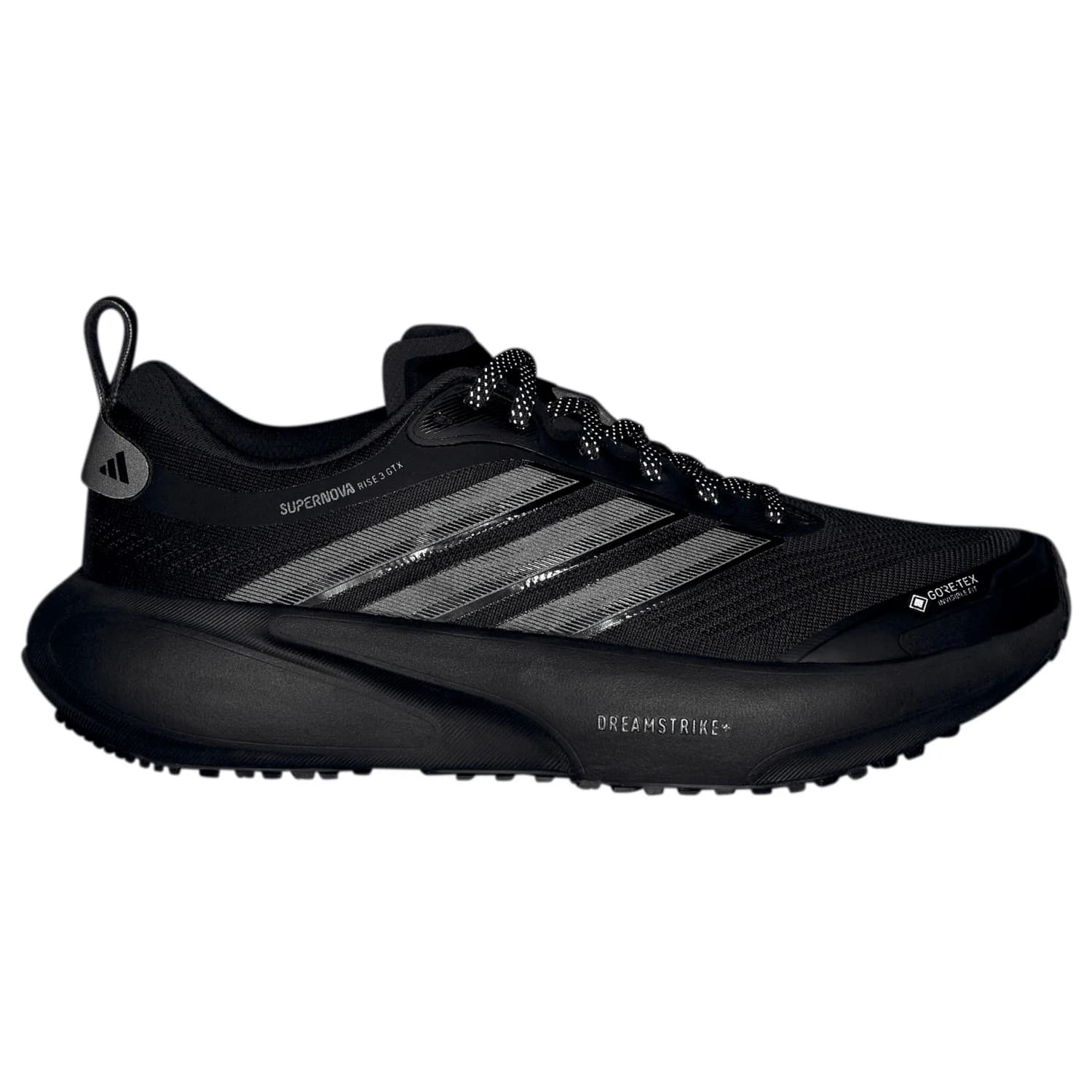 Дамски маратонки adidas Women's Supernova Rise 3 GTX Running shoes - Core Black / Core Black / Tech Grey Metallic