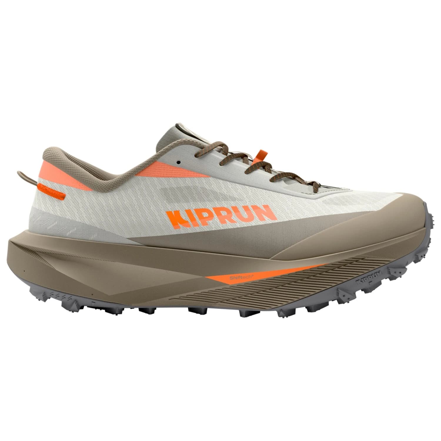 Дамски туристически обувки KIPRUN Women's Kipclimb Trail running shoes - Beige Orange