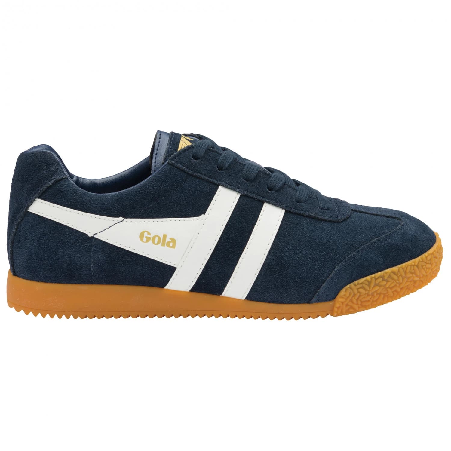 Дамски маратонки Gola Women's Harrier Suede Sneakers - Navy / White