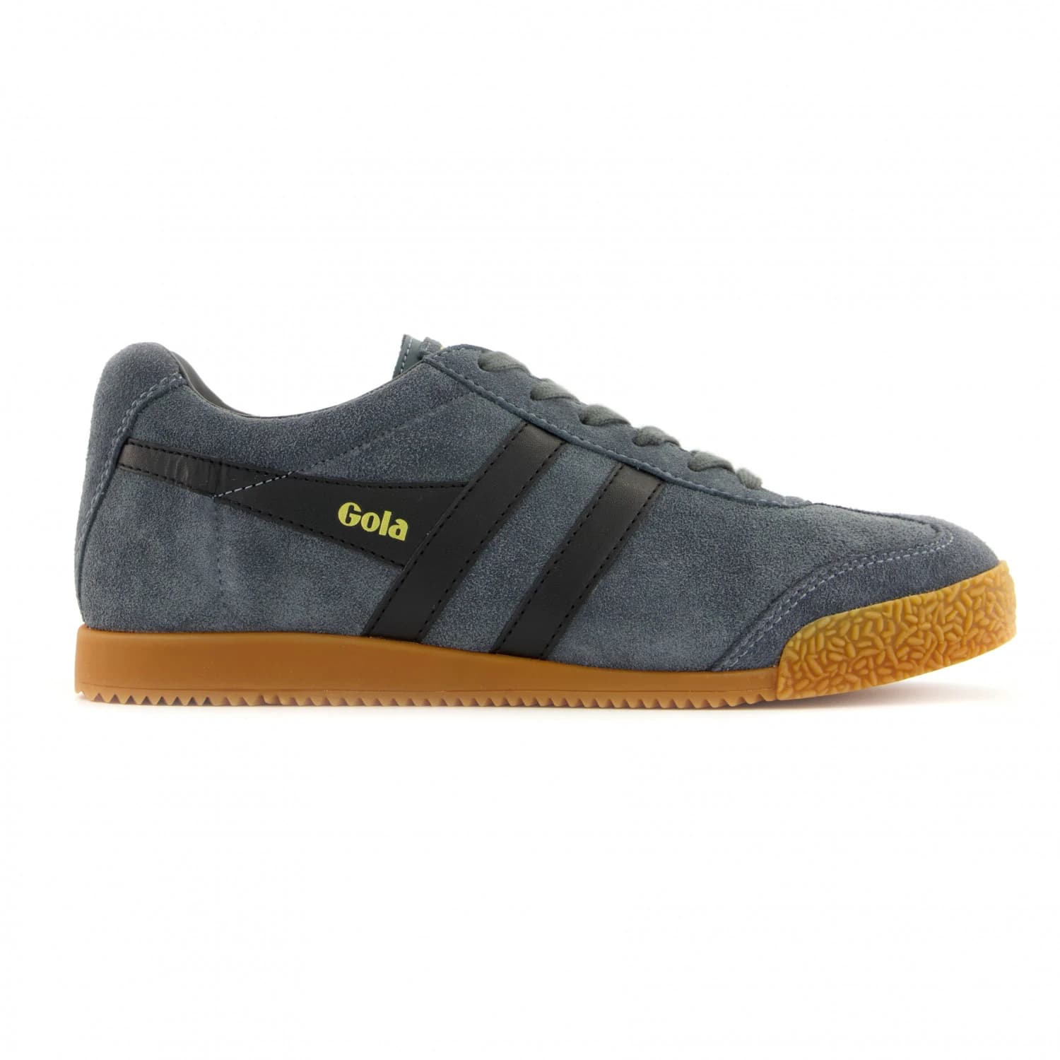 Дамски маратонки Gola Women's Harrier Suede Sneakers - Graphite / Black