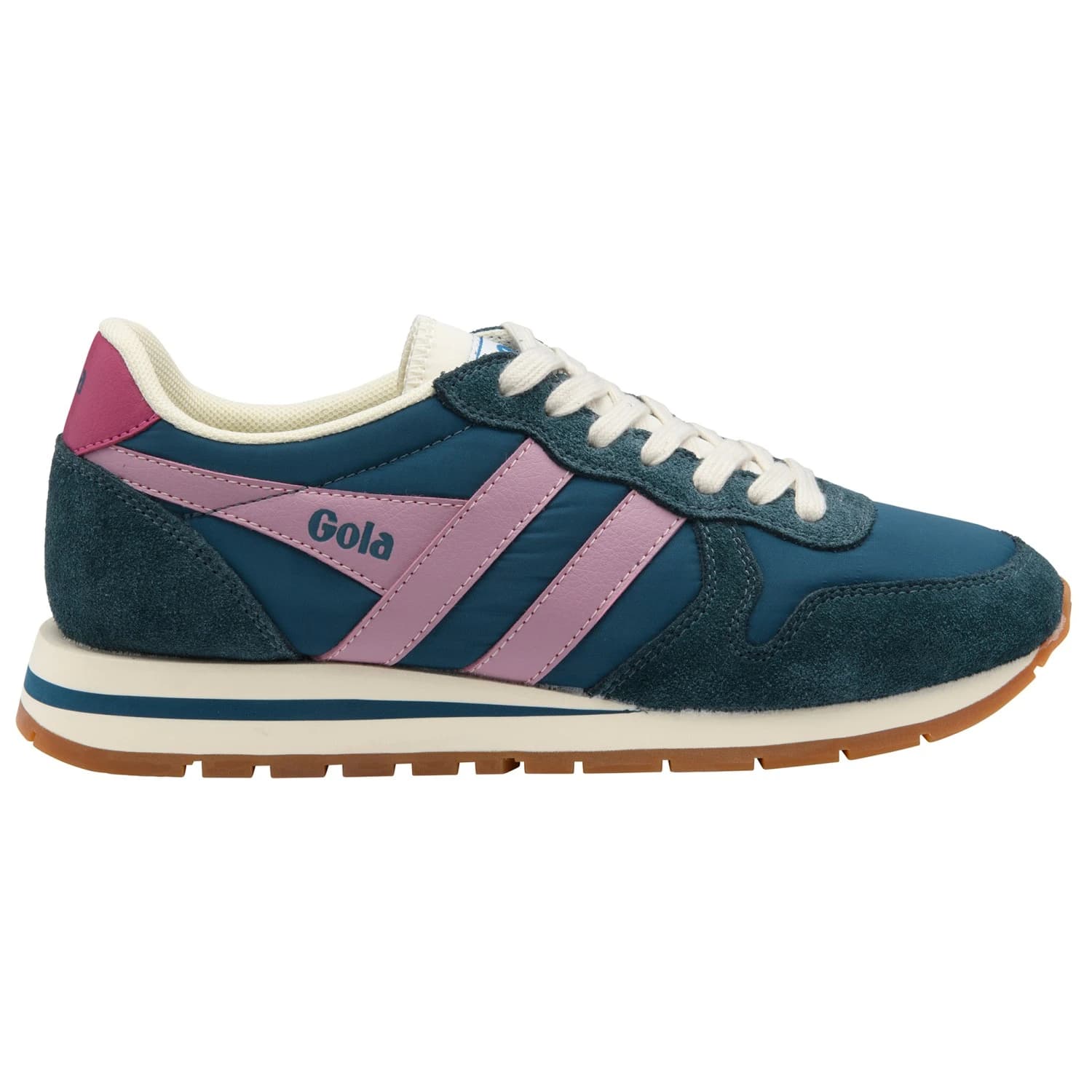 Дамски маратонки Gola Women's Daytona Chute Sneakers - Peacock / Dark Teal / Candy