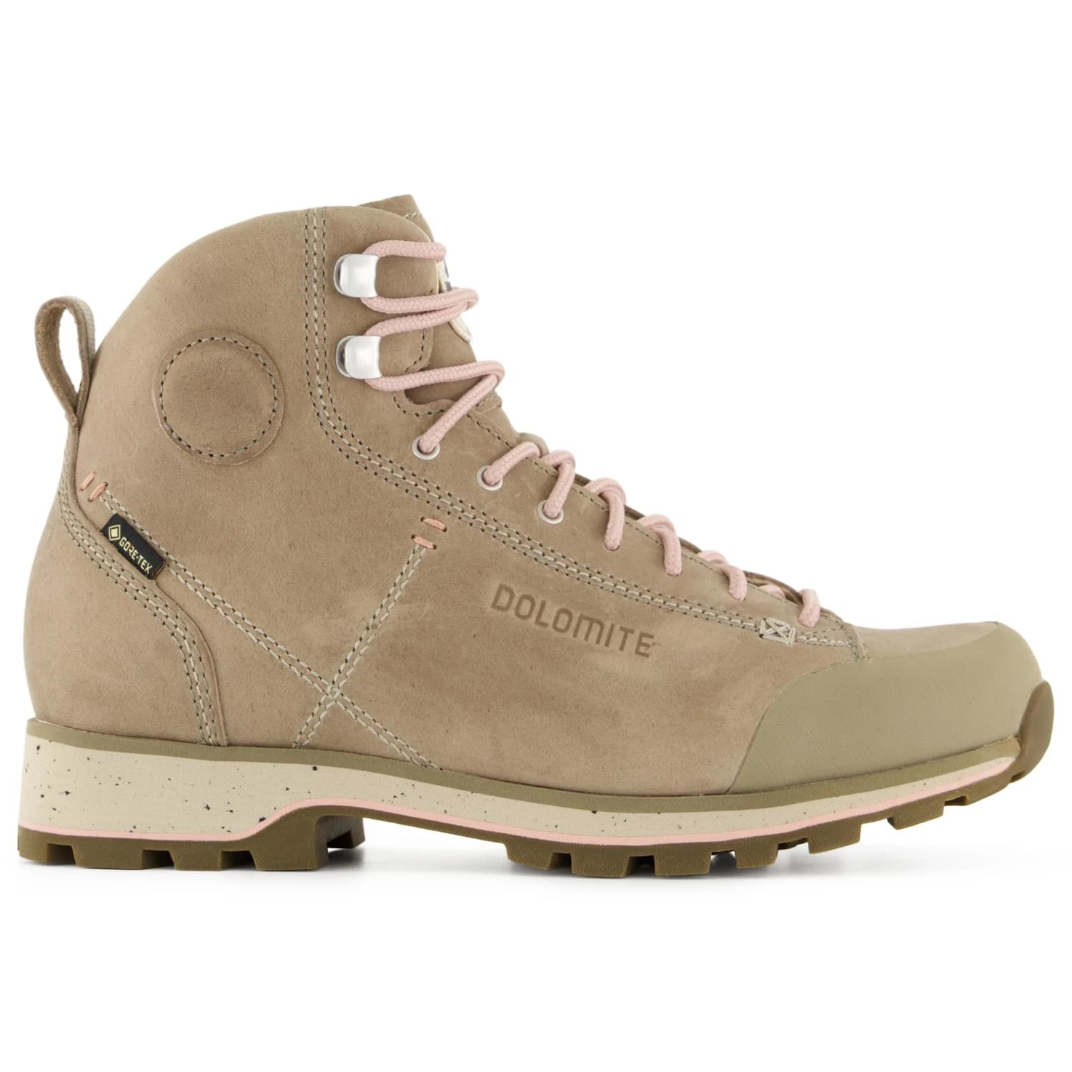 Дамски ежедневни боти Dolomite Women's Cinquantaquattro High Full Grain Evo GTX Sneakers - Aluminium Grey