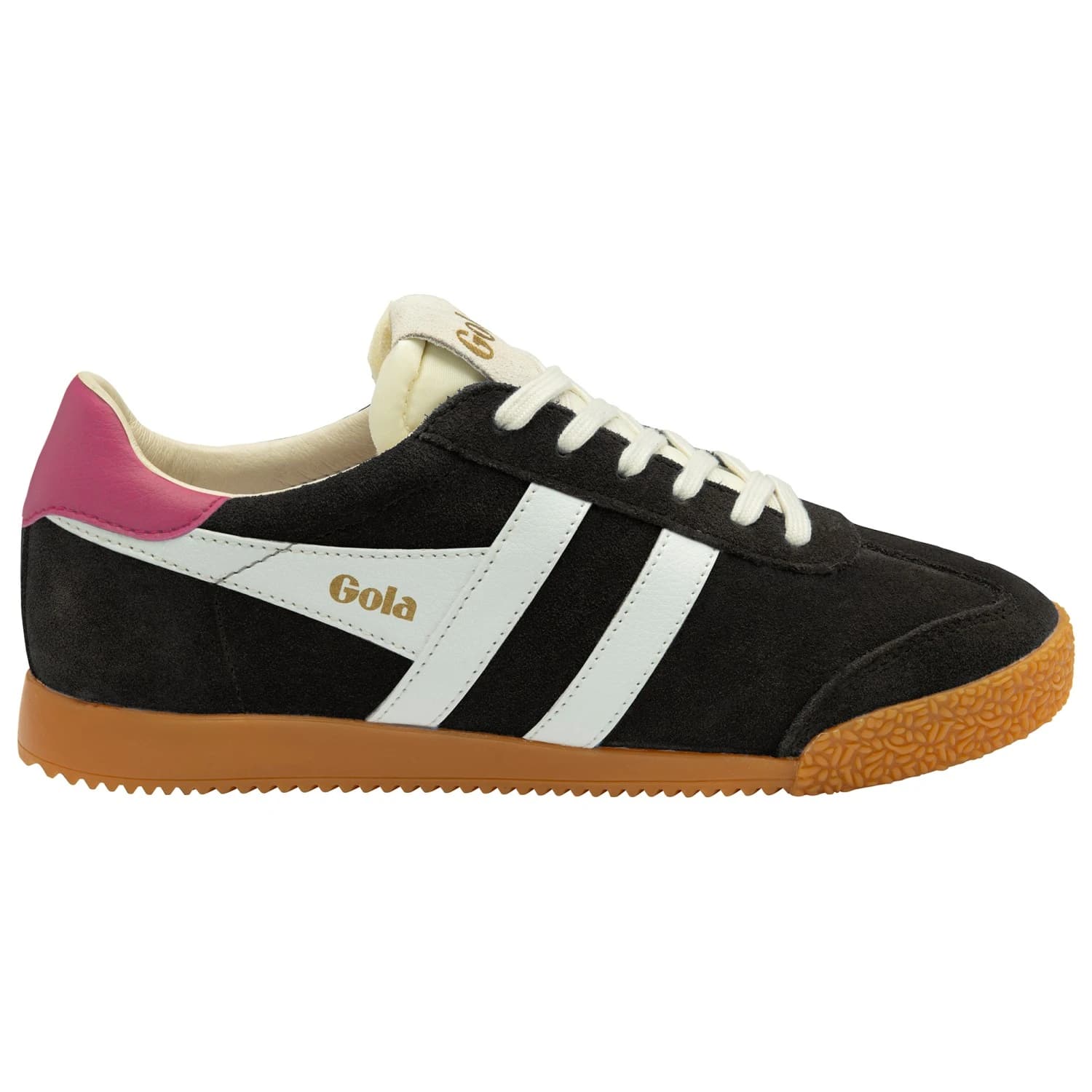 Маратонки Gola Women's Elan Sneakers - Black / Off White / Fuchsia