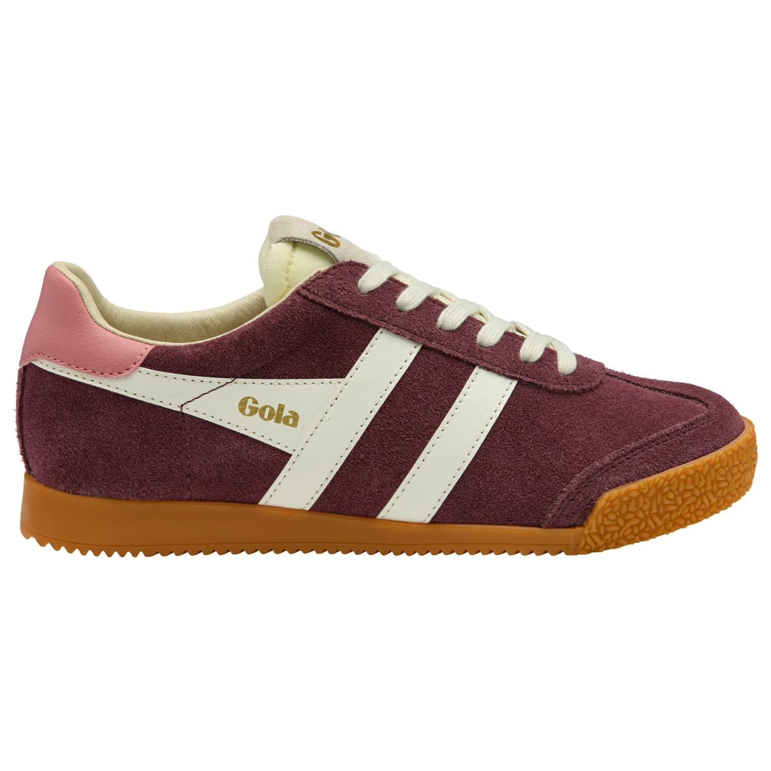 Маратонки Gola Women's Elan Sneakers - Windsor Wine / Off White / Coral Pink