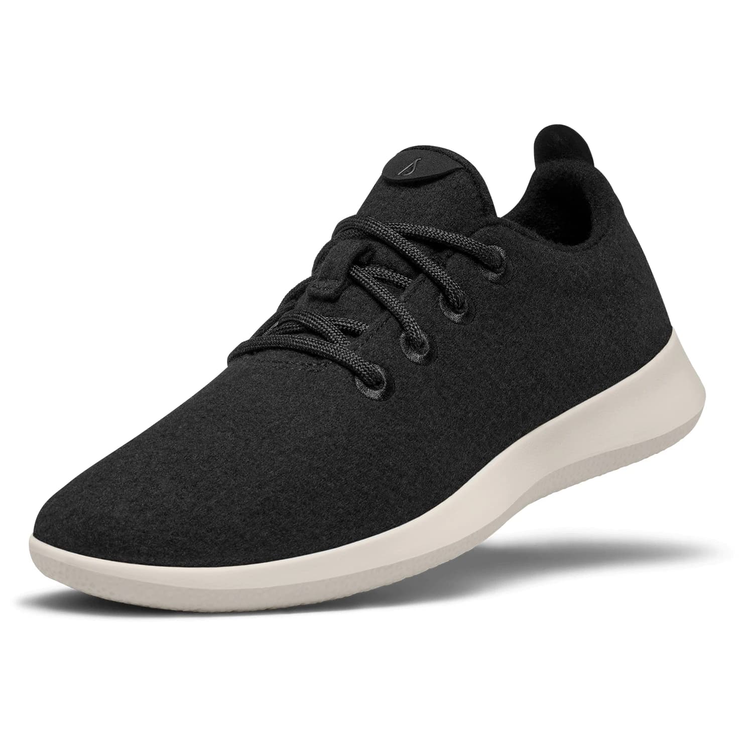 Дамски маратонки allbirds Women's Wool Runner Sneakers - True Black / Cream