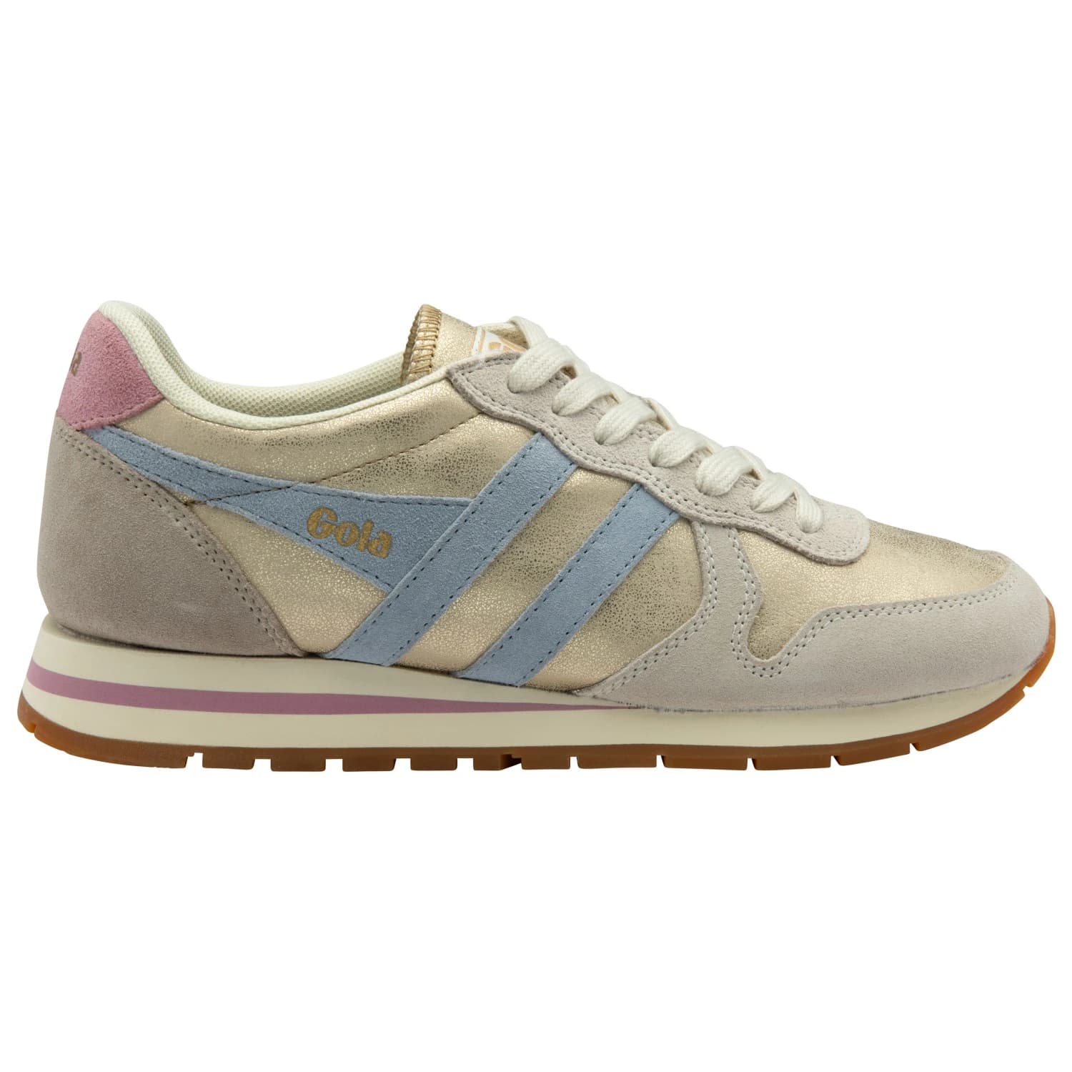 Дамски маратонки Gola Women's Daytona Blaze Sneakers - Gold / Air / Candy