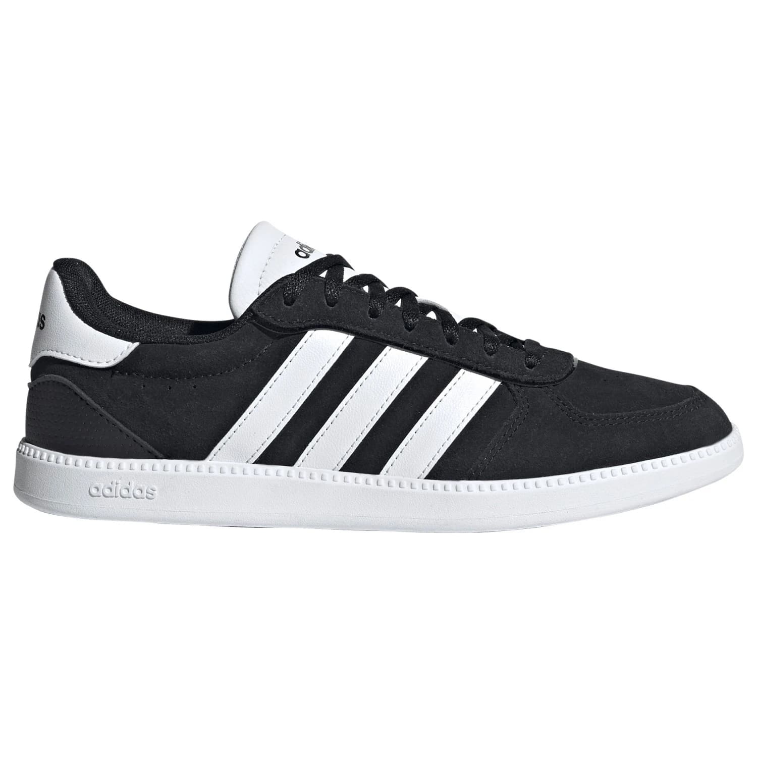 Дамски маратонки adidas Women's Breaknet Sleek Suede Sneakers - Core Black / Ftwr White / Core Black