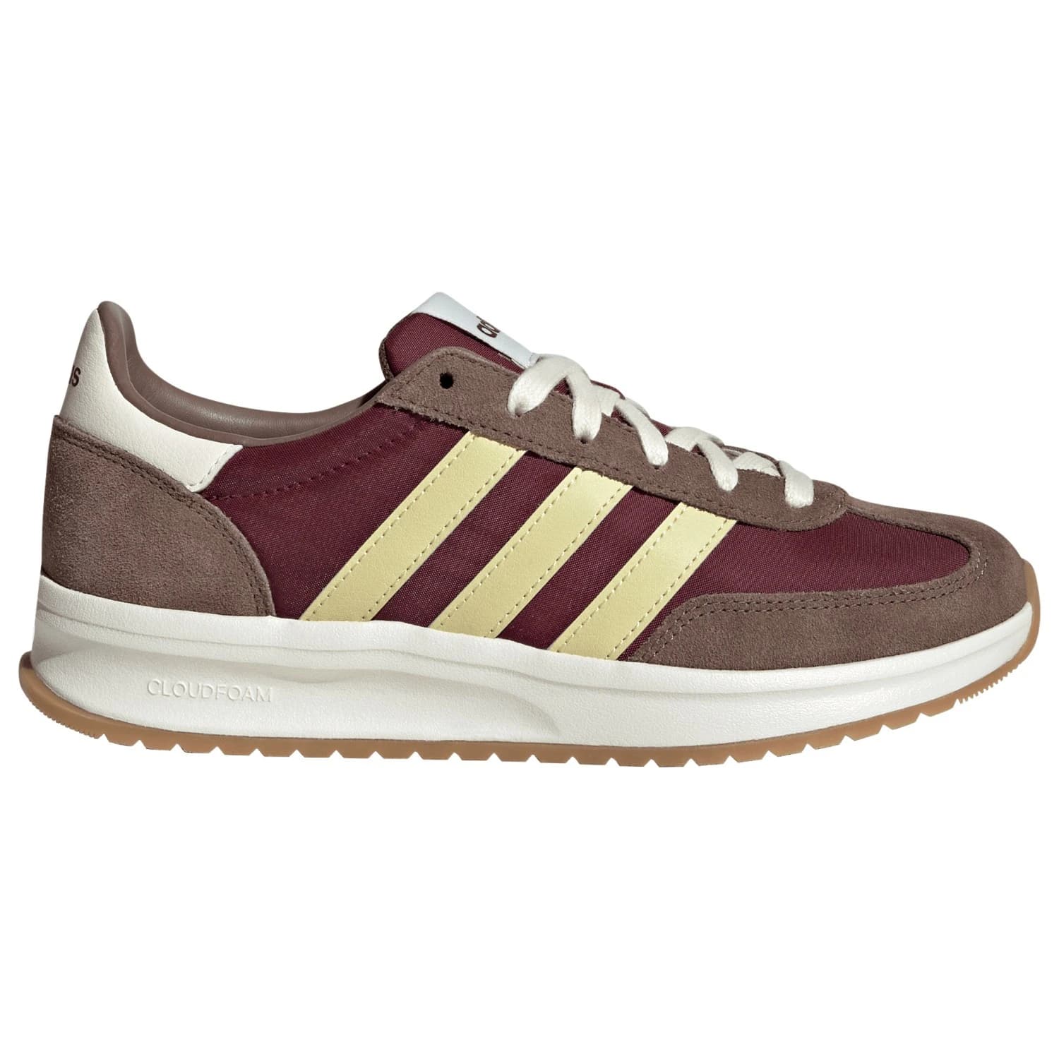 Дамски маратонки adidas Women's Run 72s 2.0 Sneakers - Maroon / Powder Yellow / Earth Strata