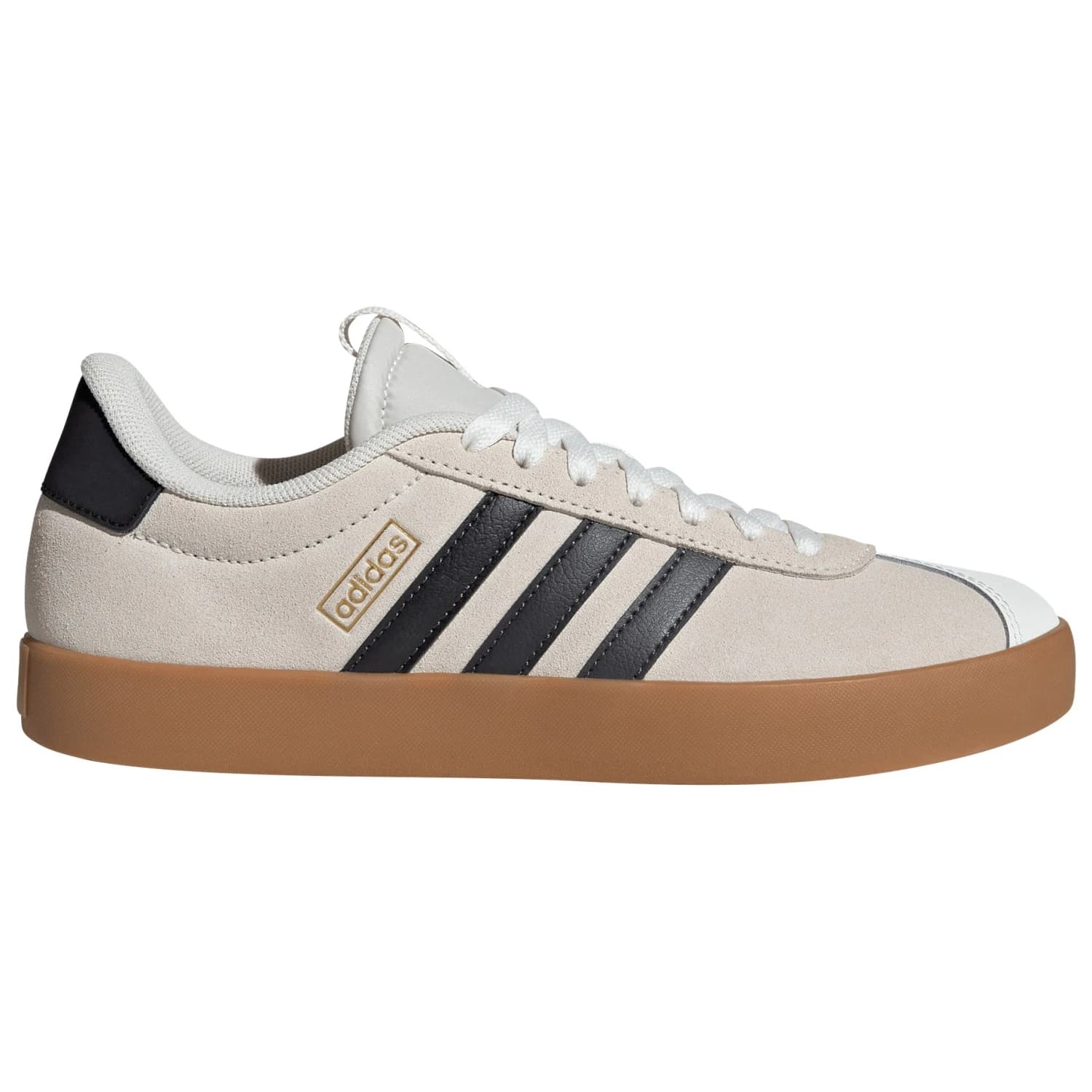 Дамски маратонки adidas Women's VL Court 3.0 Sneakers - Off White / Grey Six / Gold Met.