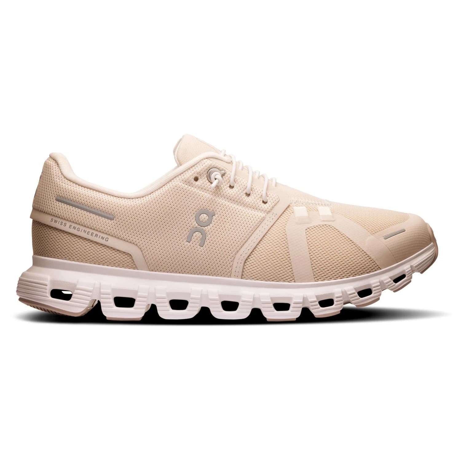 Маратонки On Women's Cloud 6 Sneakers - Pearl / White