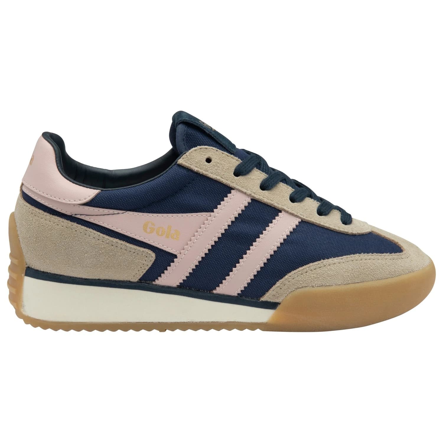 Дамски маратонки Gola Women's Pacer Sneakers - Navy / Bone / Chalk Pink