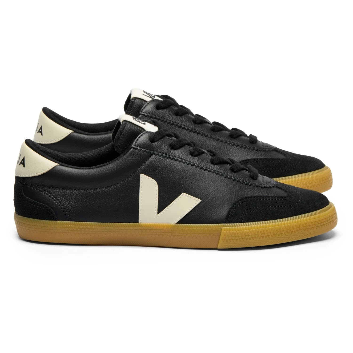 Дамски маратонки Veja Women's Volley Sneakers - Black Pierre