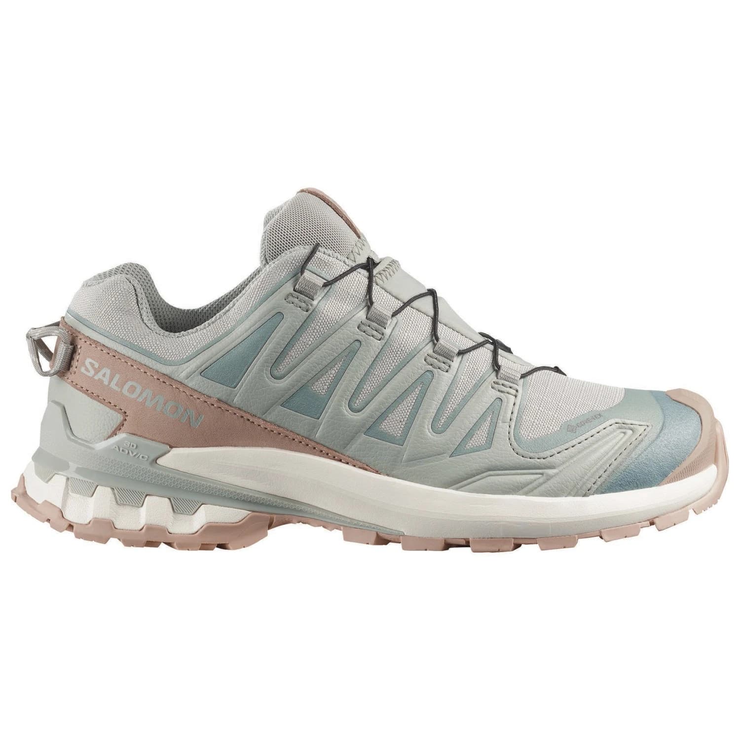 Дамски ежедневни обувки Salomon Women's XA Pro 3D V9 GORE-TEX Lifelong Multisport shoes - Wrought Iron / Oxford Tan / Vanilla Ice