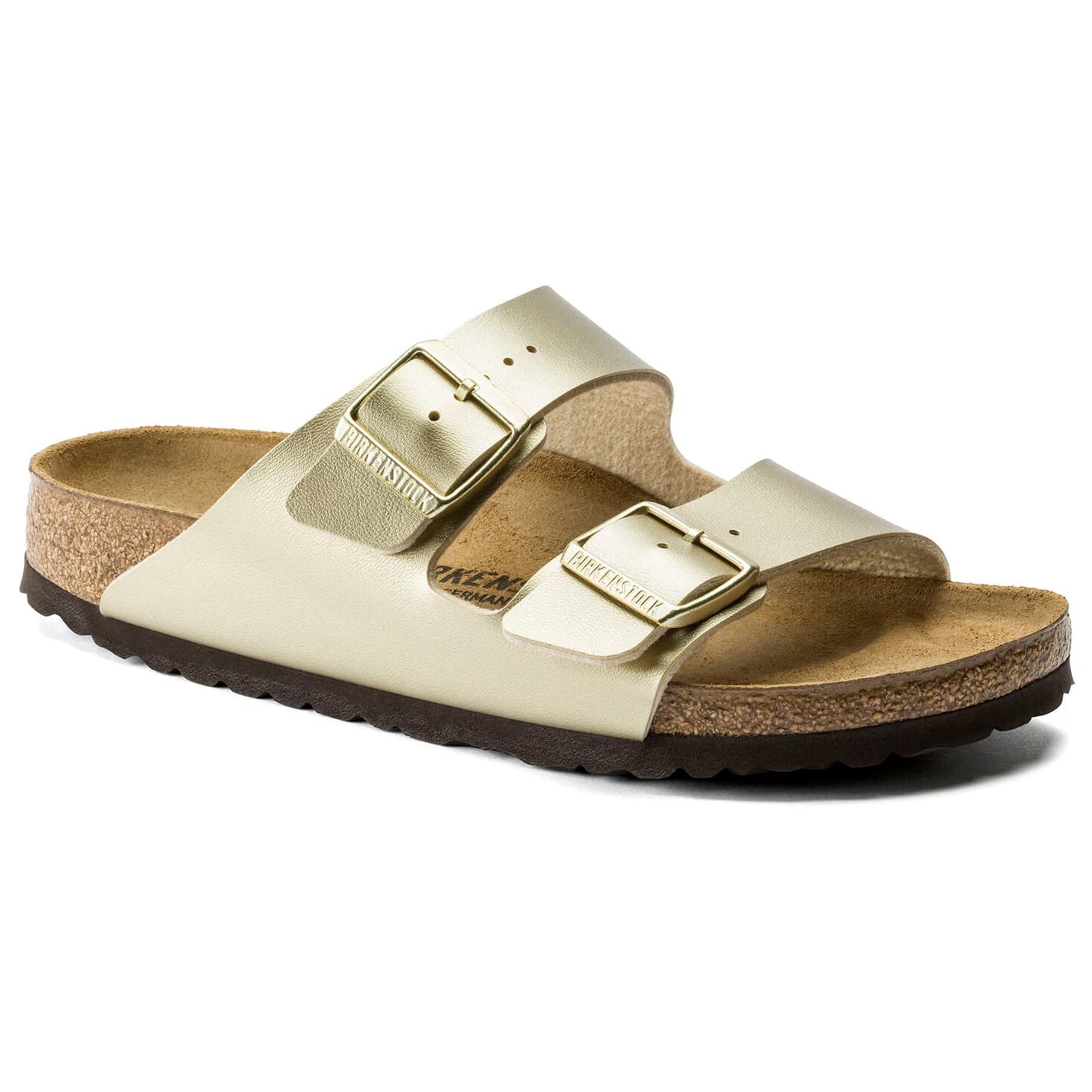 Дамски сандали Birkenstock Women's Arizona BF 9 Sandals - Gold