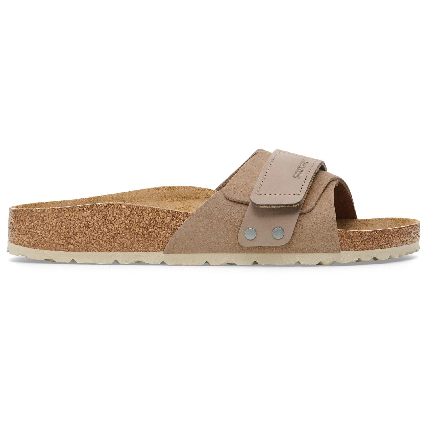 Дамски сандали Birkenstock Women's Oita Suede Leather Sandals - Modern Suede Taupe
