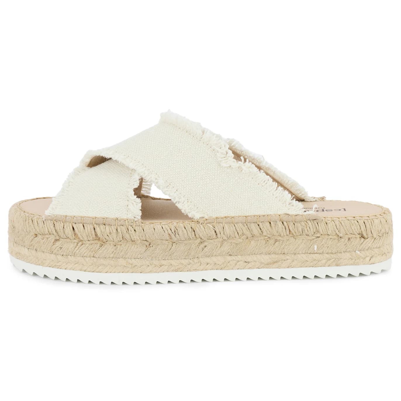 Дамски сандали Espadrij Women's Croisette Linen Sandals - Nature