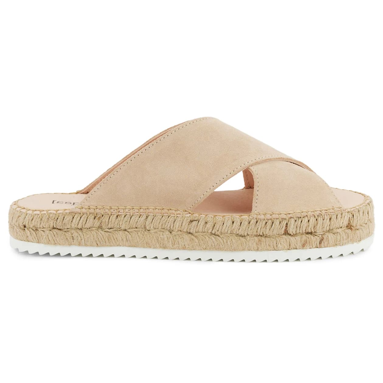 Дамски сандали Espadrij Women's Croisette Velour Low Sandals - Beige
