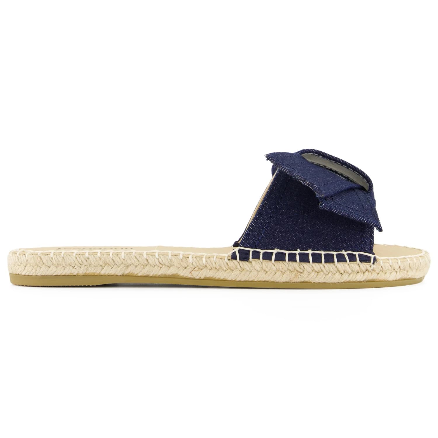 Дамски сандали Espadrij Women's Plage Bow Jeans Sandals - Marine