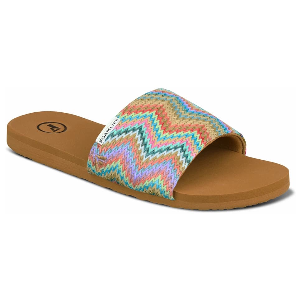 Дамски сандали Foamlife Women's K Bay Slide Sandals - Latte Brown