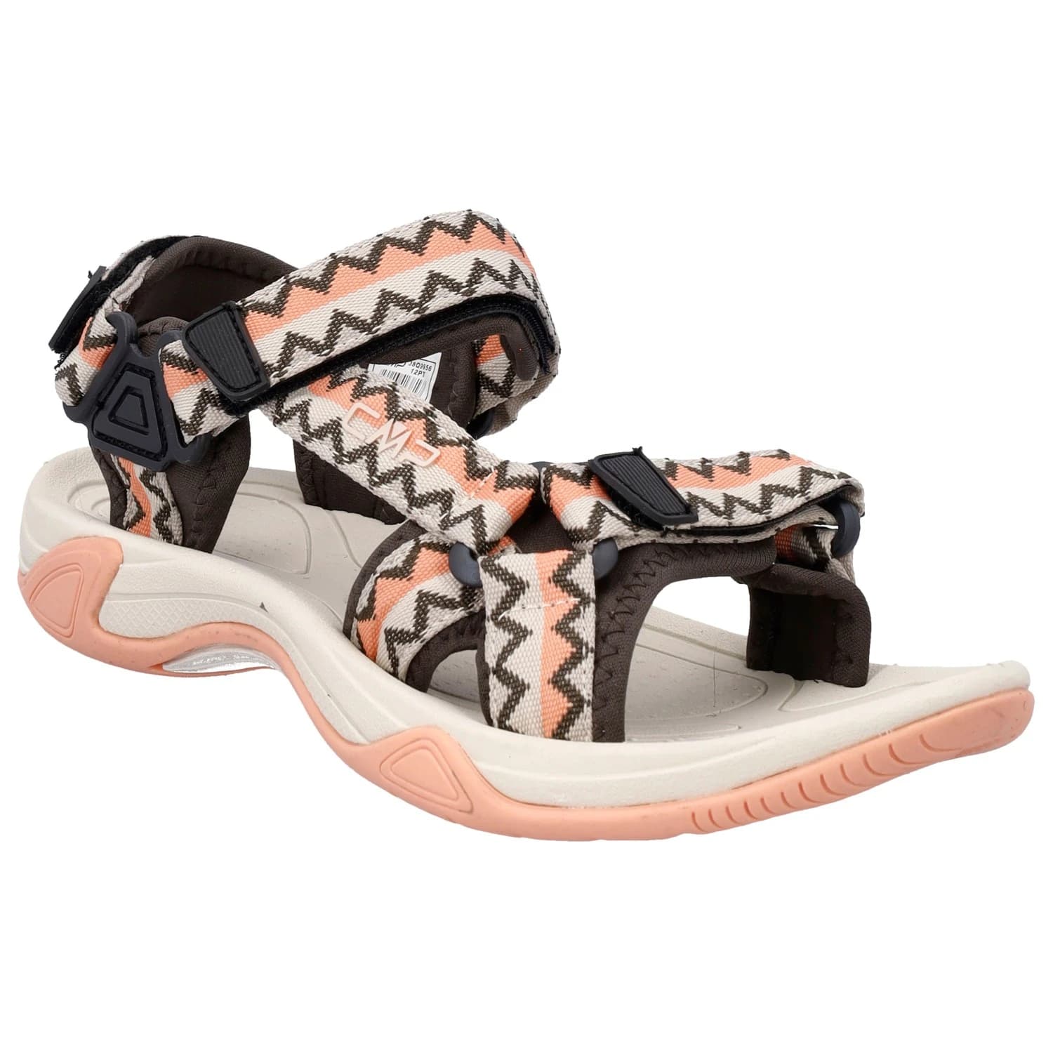Дамски сандали Cmp Women's Hamal Hiking Sandal - Sabbia / Salmone