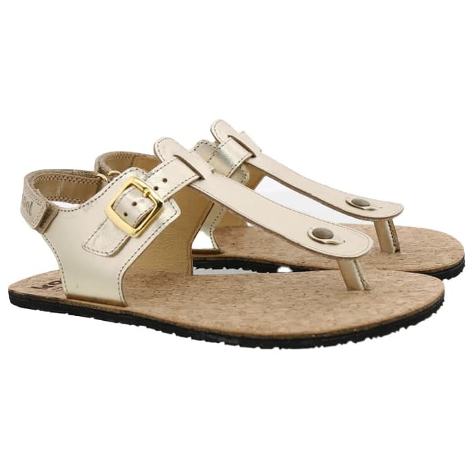 Дамски сандали Koel Women's Ariana Metallic Sandals - Champagne