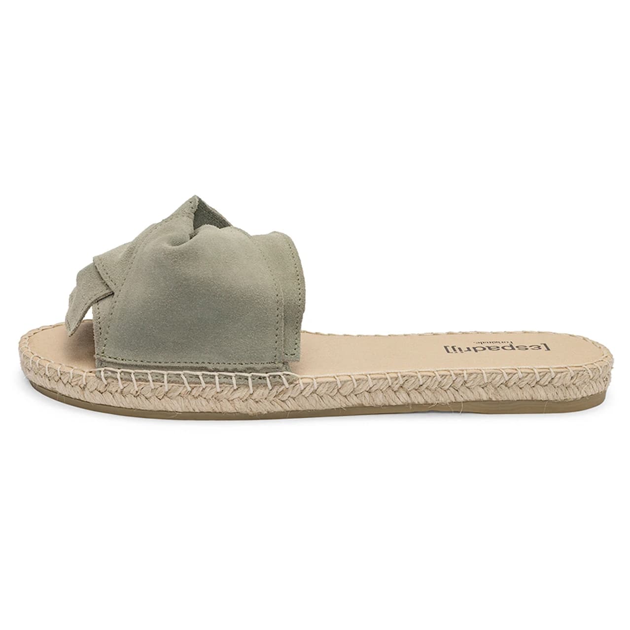 Дамски сандали Espadrij Women's Plage Boucle Velour Sandals - Sage