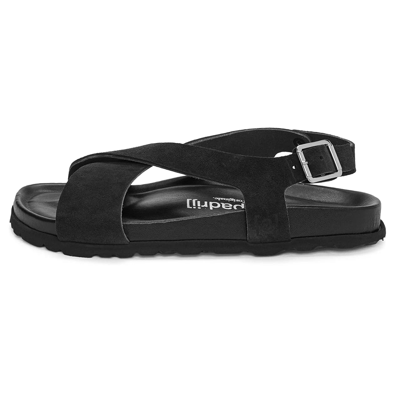 Дамски сандали Espadrij Women's Romain Velour Sandal - Noir