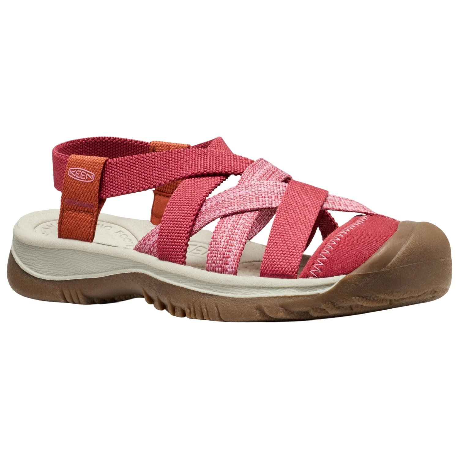 Дамски сандали Keen Women's Whisper Lattice Sandals - Garnet / Burnt Brick