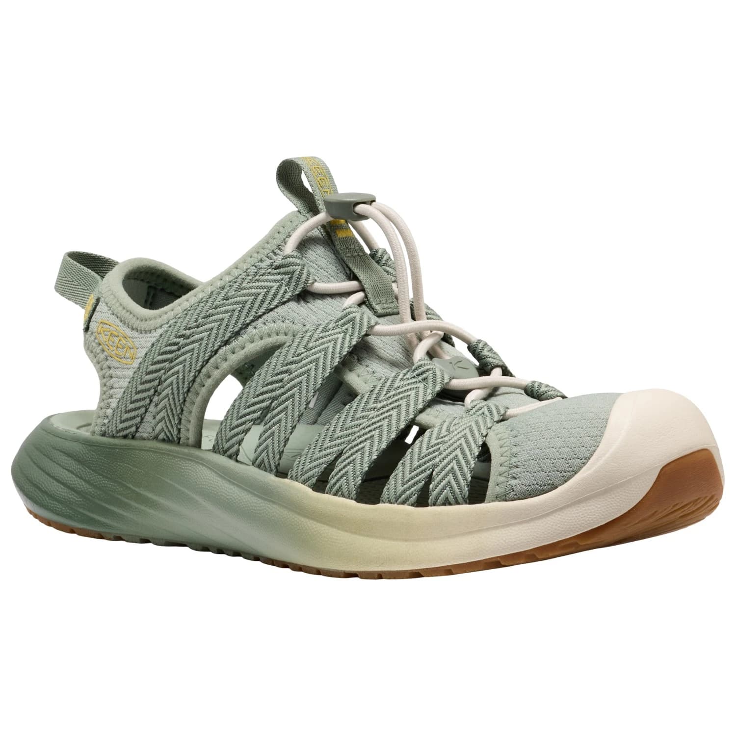 Дамски сандали Keen Women's Whisper Lite Sandals - Lily Pad / Cream Gold
