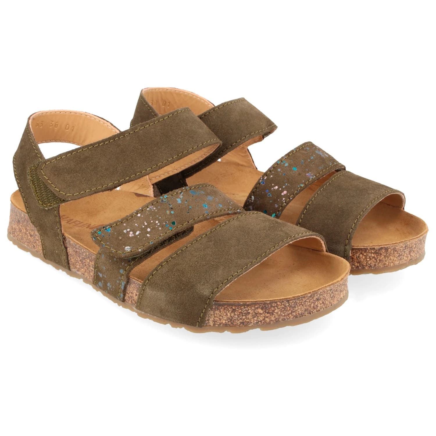 Дамски сандали Haflinger Women's Leni Sandals - Fango