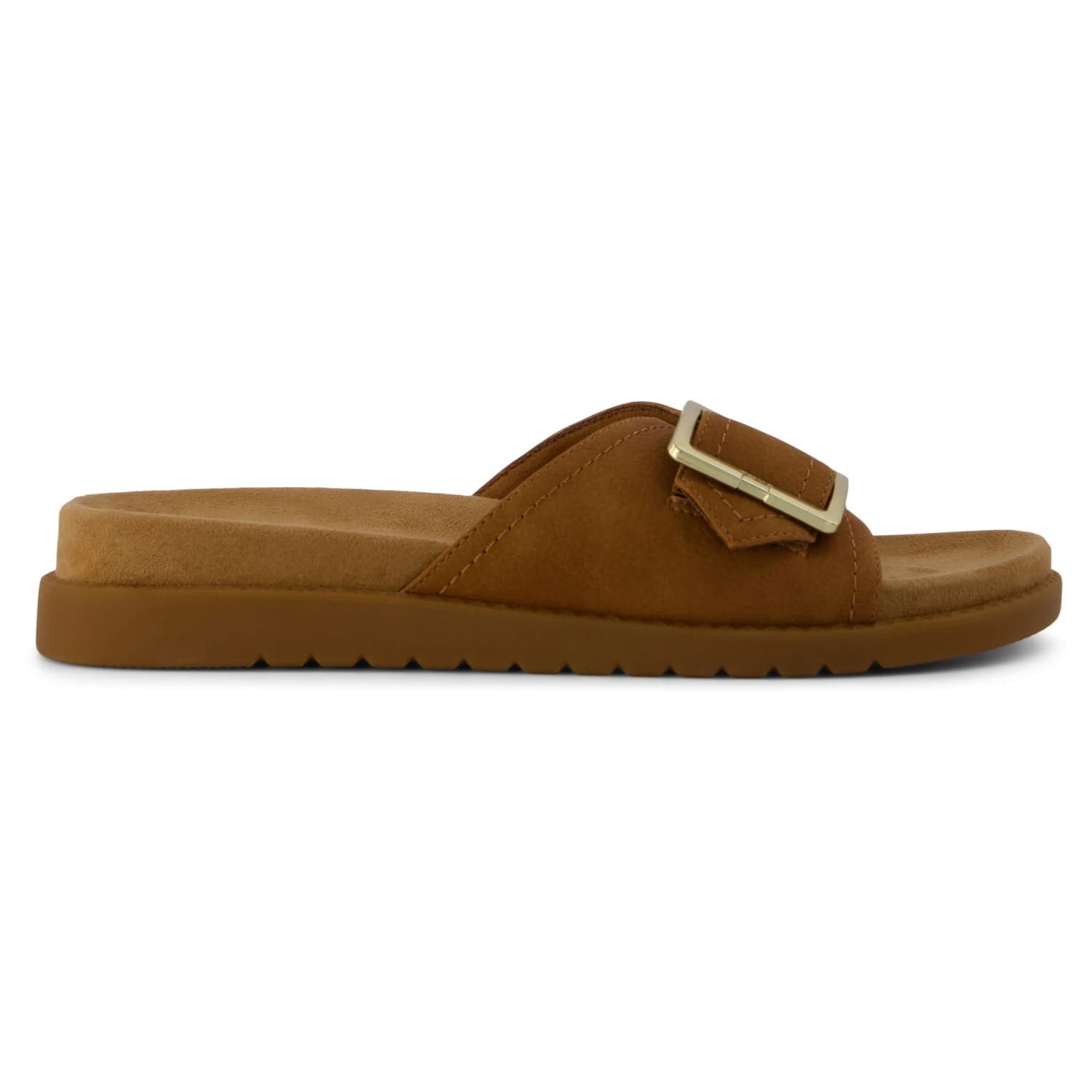 Дамски сандали TOMS Women's Marin Slide Sandals - Medium Brown