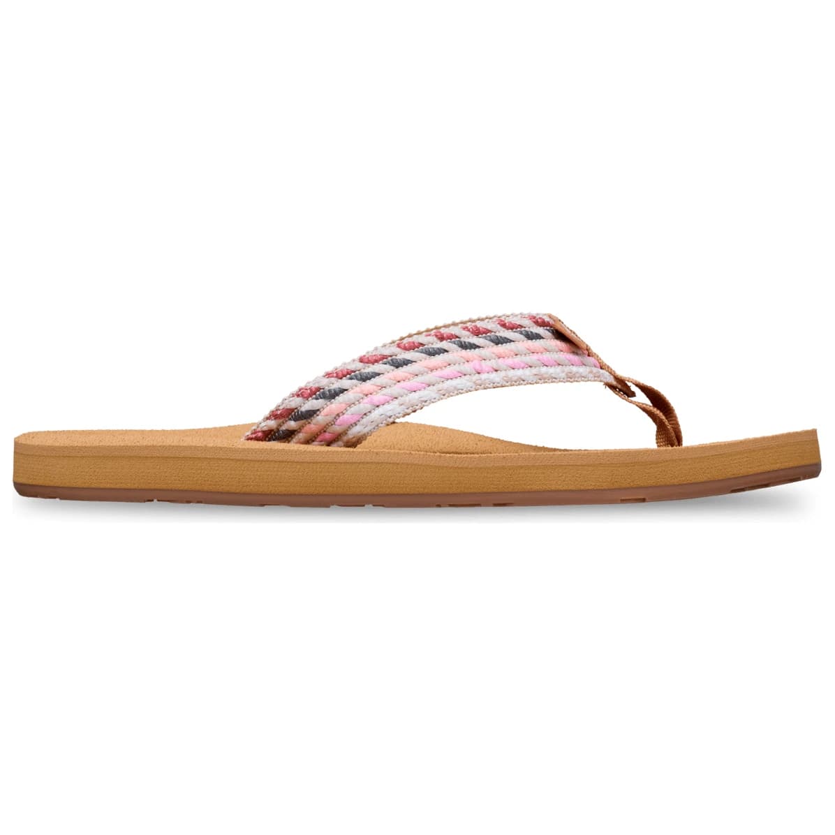 Дамски сандали Roxy Women's Porto Rope II Sandals - Natural / Crazy Pink