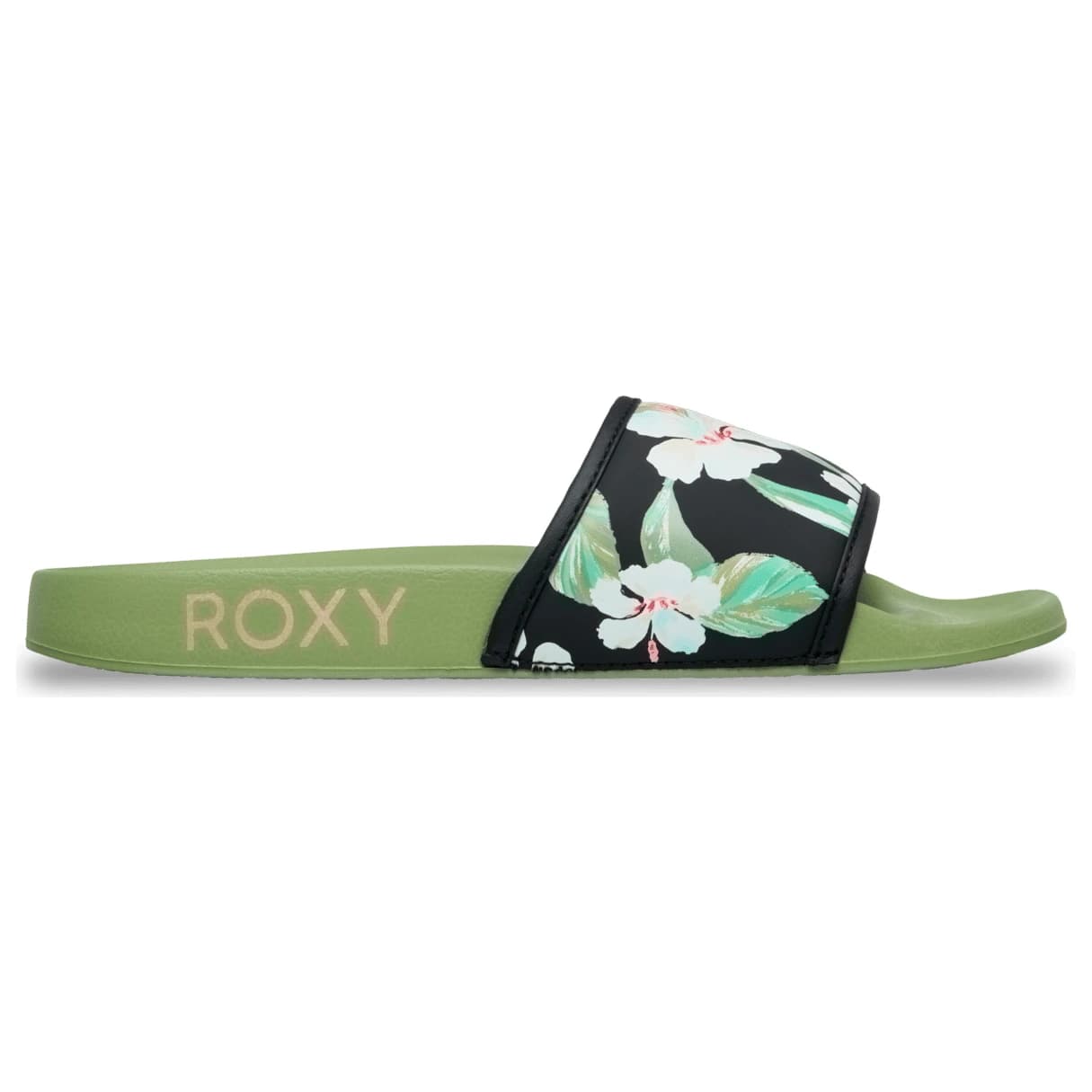 Дамски сандали Roxy Women's Slippy IV Sandals - Oil Green