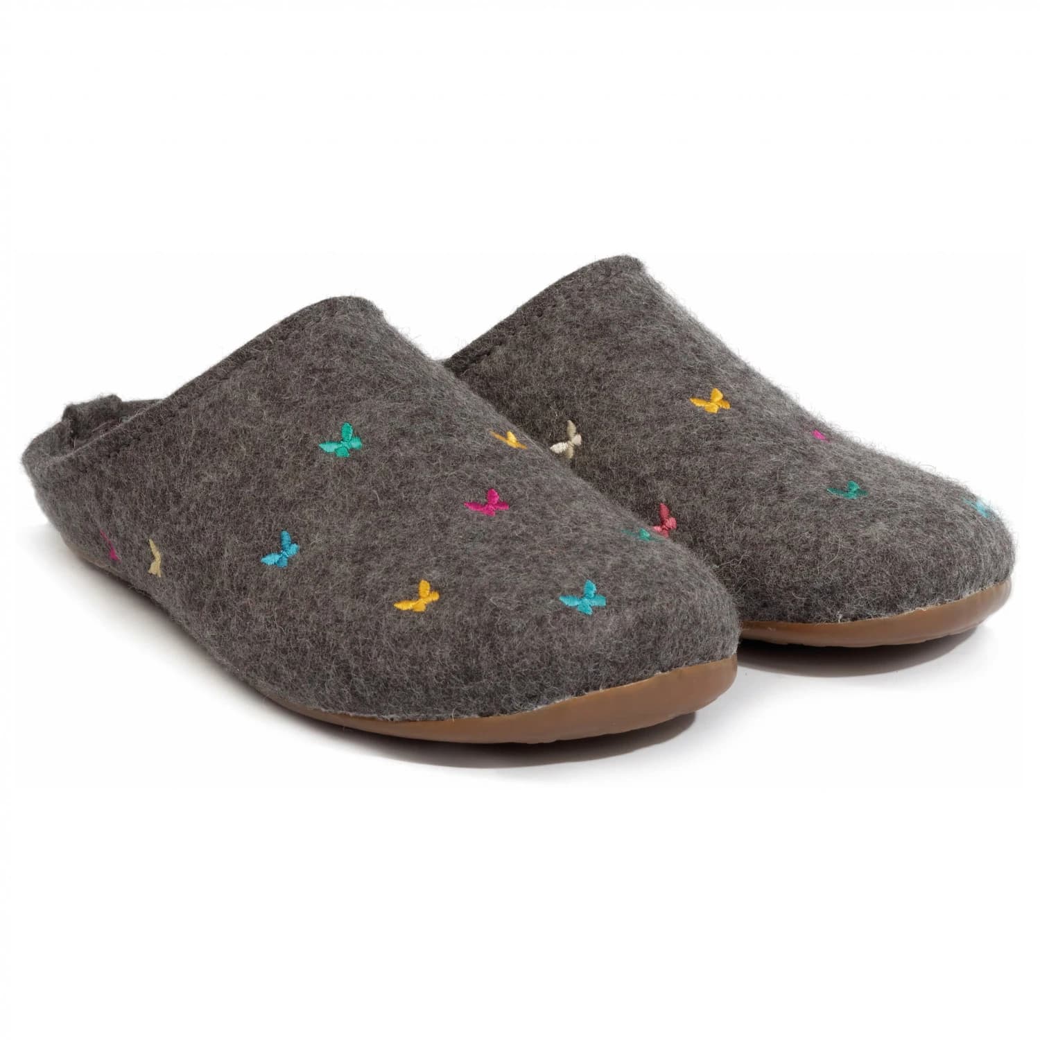 Дамски пантофи Haflinger Women's Everest Farfalline Slippers - Anthracite
