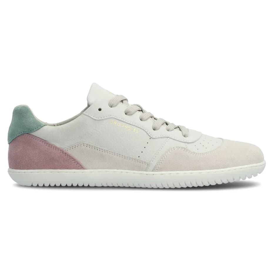 Дамски обувки barefoot Groundies Women's Nova Go1 Barefoot shoes - Beige / Pink (Multicolour)