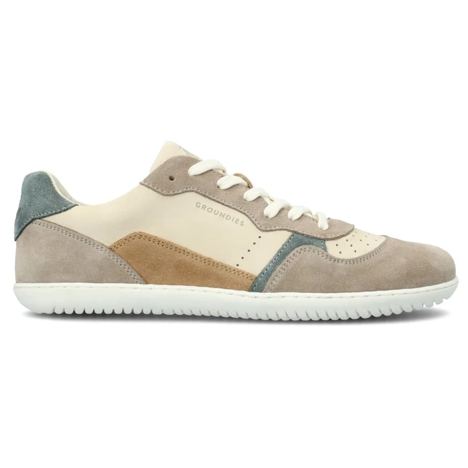 Дамски обувки barefoot Groundies Women's Nova Go1 Barefoot shoes - Beige / Green